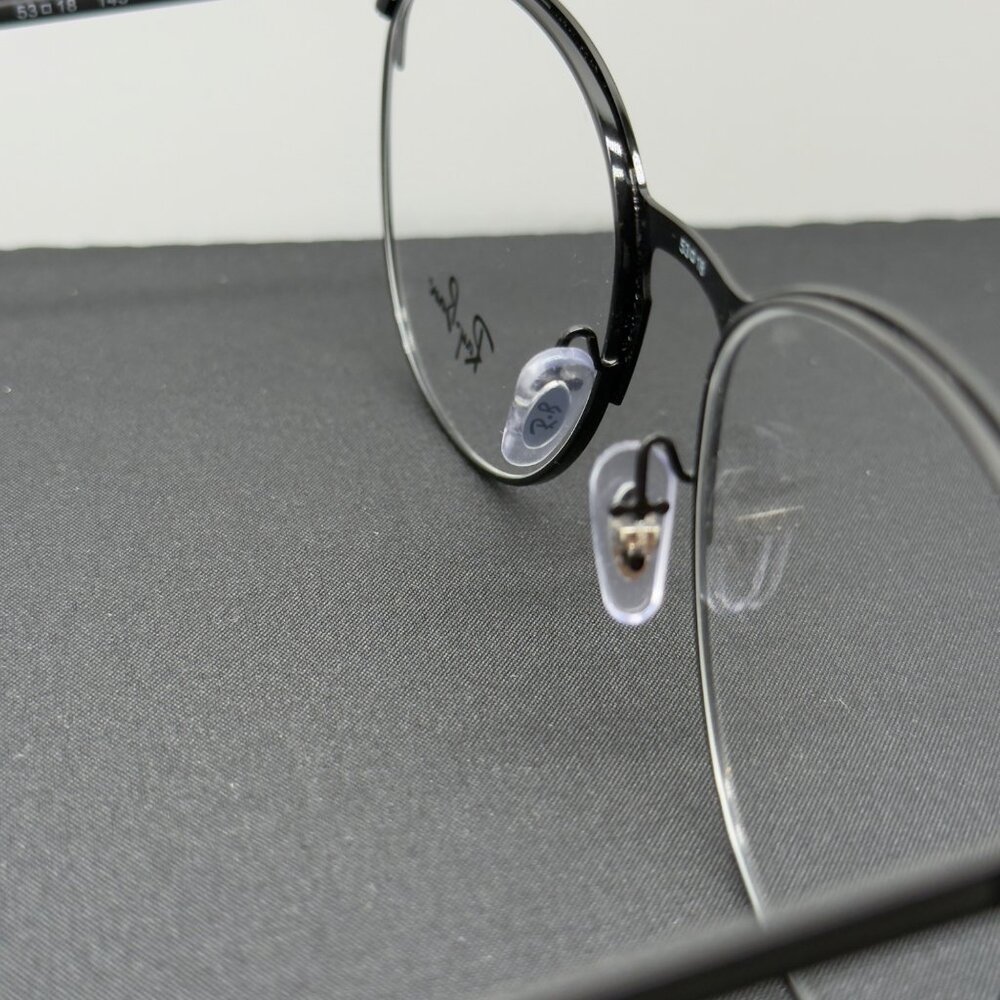 Ray Ban RB6375 2944 Matte Black Wire Eyeglasses Frames 51 18 145 - Picture 10 of 12